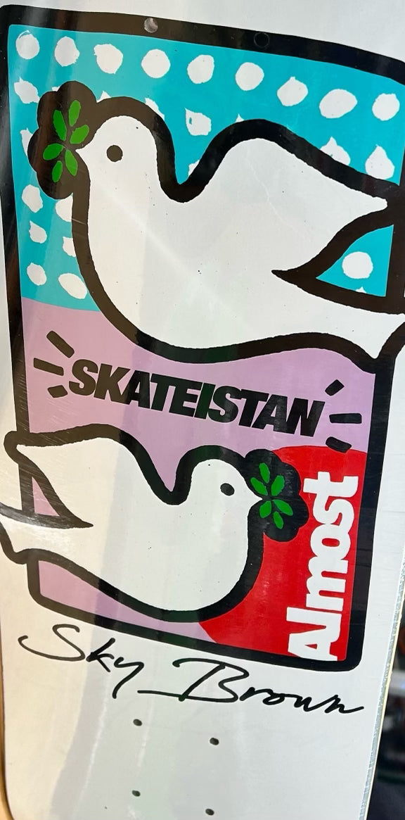 Sky Brown Double Dove Skateistan Almost Deck