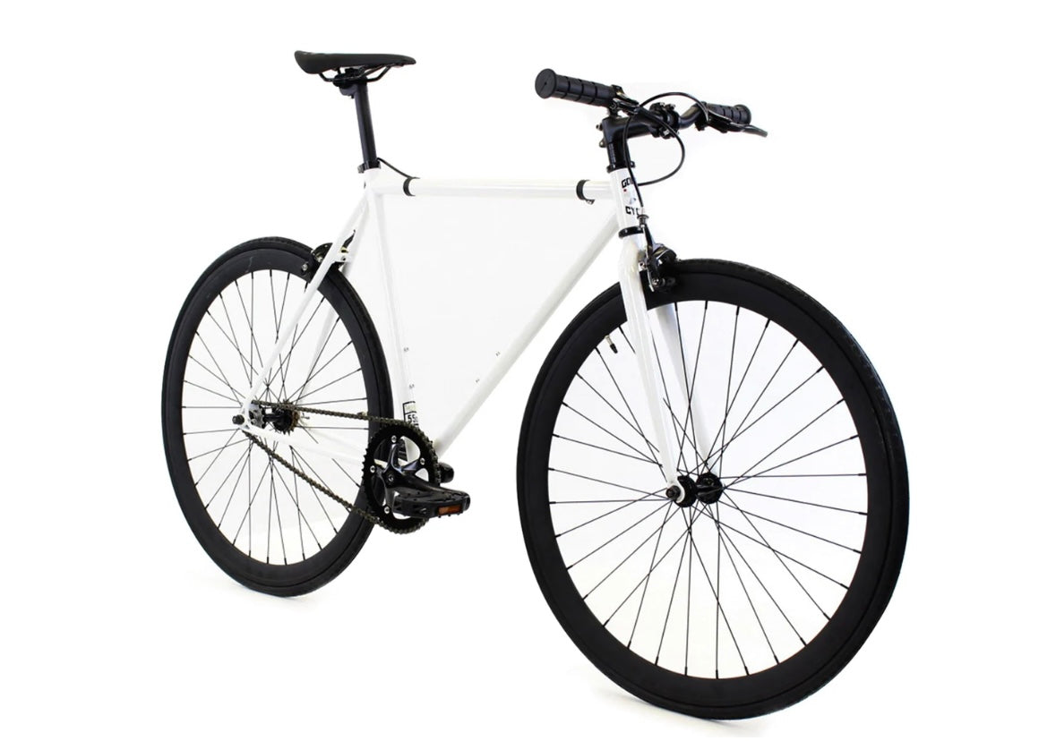 Golden Cycles Fixie - Shoker White/White, Celeste, Black, Gold, Pink