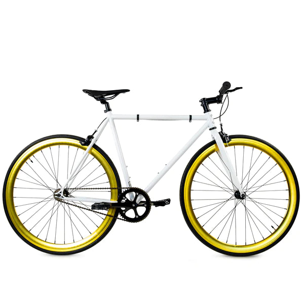 Golden Cycles Fixie - Shoker White/White, Celeste, Black, Gold, Pink