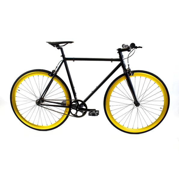 Golden Cycles Fixie - Black/Black, Red, Blue, Gold, Cyan