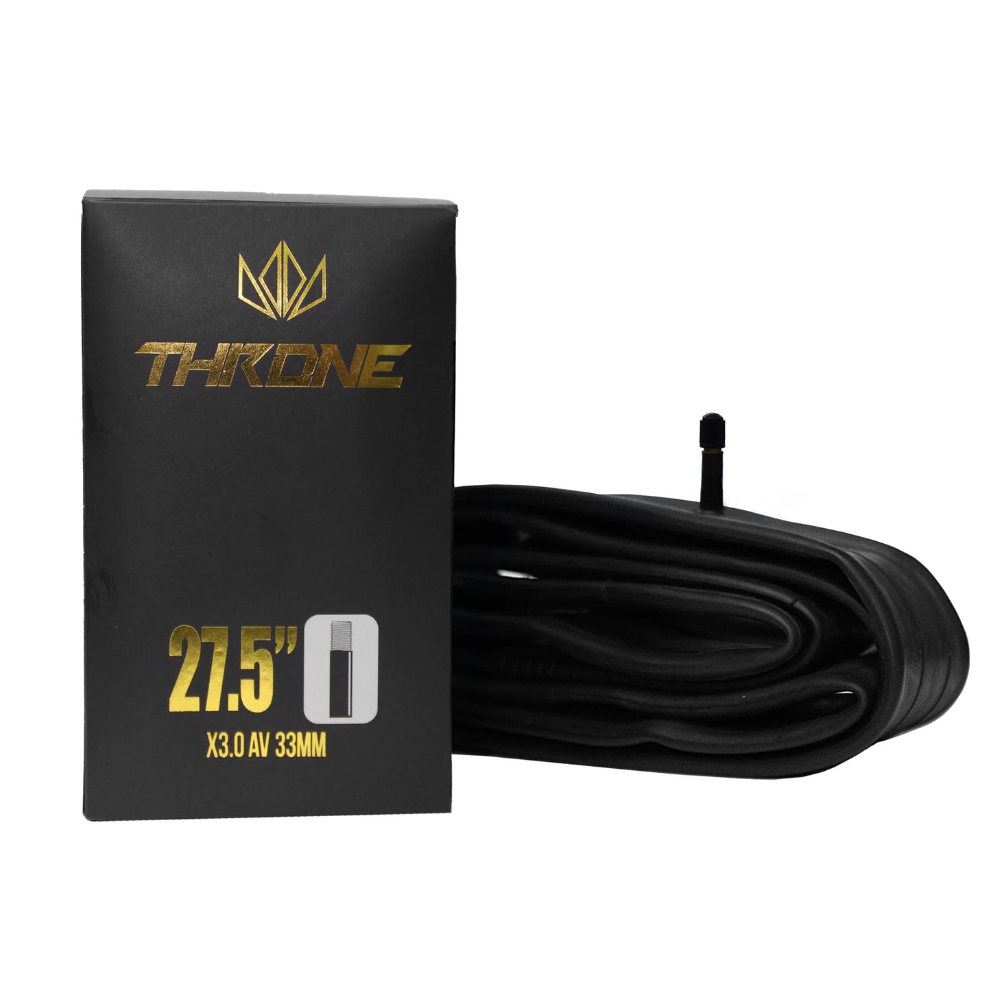 Throne Bike Inner Tubes 27.5"x 3.0 Schrader