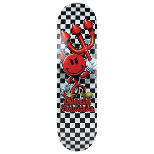 World Industries 8.1” Checker Devilman Skateboard Deck