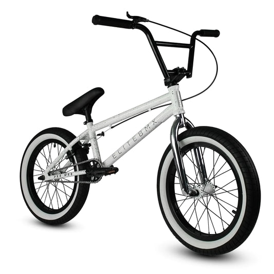 Elite BMX  18" Pee-Wee White Splatter