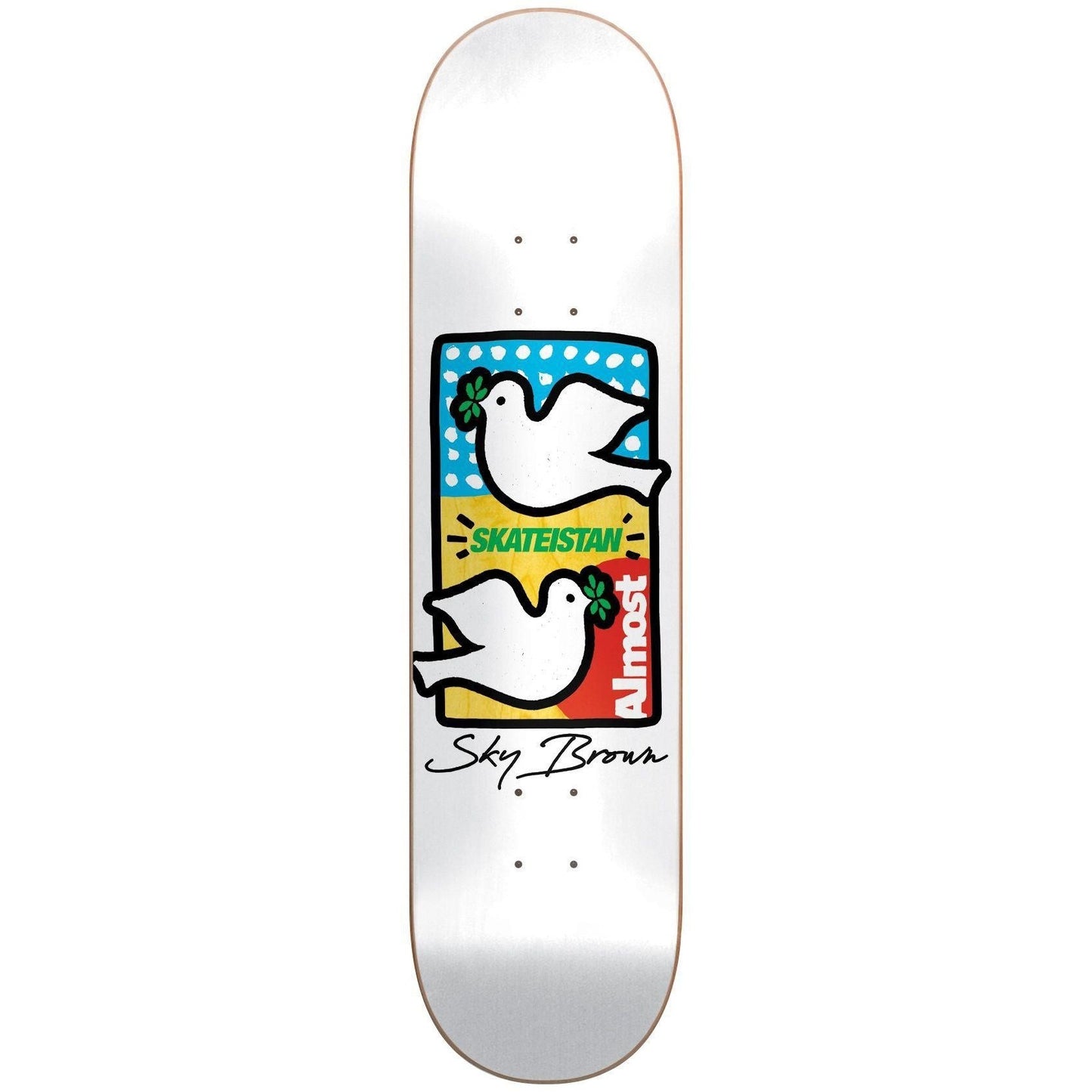 Sky Brown Double Dove Skateistan Almost Deck